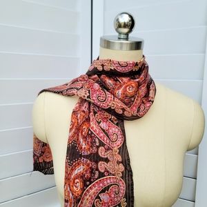 Echo Scarf Lightweight Bohemian Print